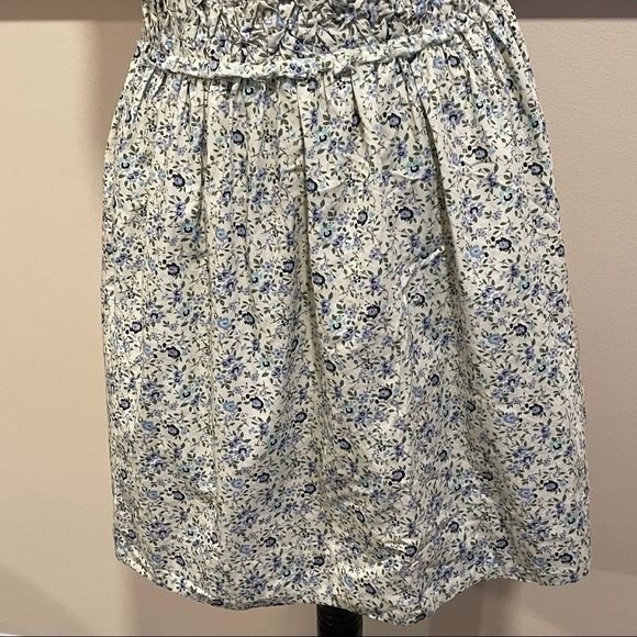 Free People Cotton Petunia Mini Dress Womens In Tea Combo Sz XS $128 Boho Floral - Picture 9 of 11